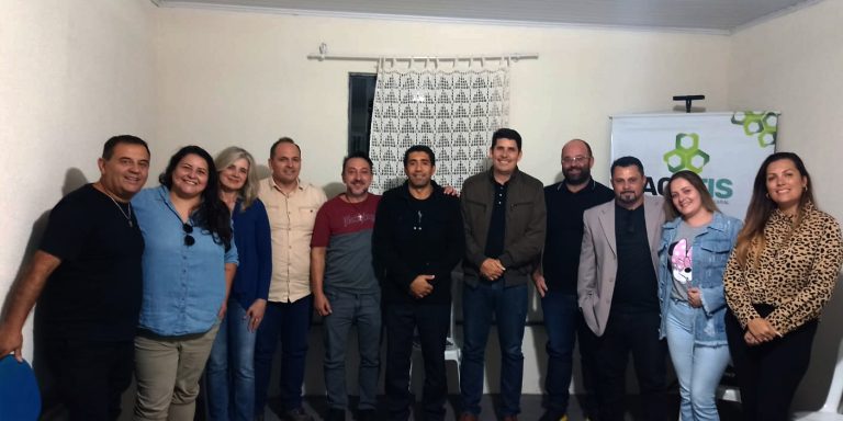 Nova diretoria da Associação Comercial foi empossada. Foto: Divulgação