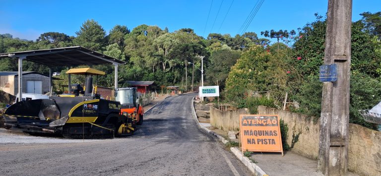 Obras estão avançando na rua Paranaguá, localizada em Trigolândia. Foto: Arquivo/O Regional