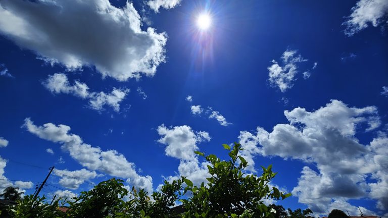 Predomínio do sol deve elevar as temperaturas nesta semana. Foto: Arquivo/O Regional