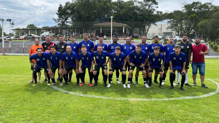 Time do Pavãozinho estreou com vitória elástica no municipal de futebol. Foto: Assessoria de Imprensa/Prefeitura de Agudos do Sul