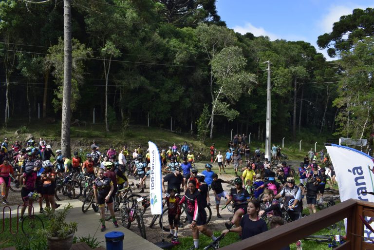 Ciclistas estiveram em Agudos do Sul para Pedalada na Natureza. Foto: Assessoria de Imprensa/Prefeitura de Agudos do Sul