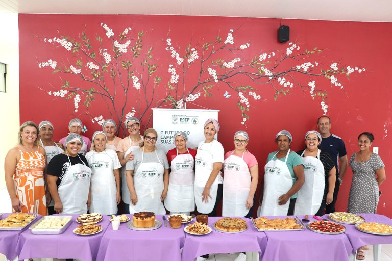 Curso de panificação teve a participação de 11 mulheres em Piên. Foto: Assessoria de Imprensa/Prefeitura de Piên