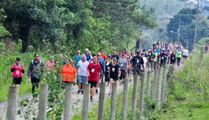 Caminhada reúne participantes de toda região. Foto: Assessoria de Imprensa/ Rio Negro