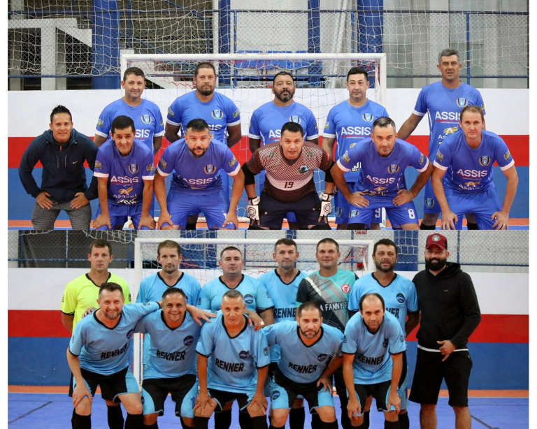 Vila Fanny e Fúria são os finalistas do futsal veterano. Foto: Divulgação