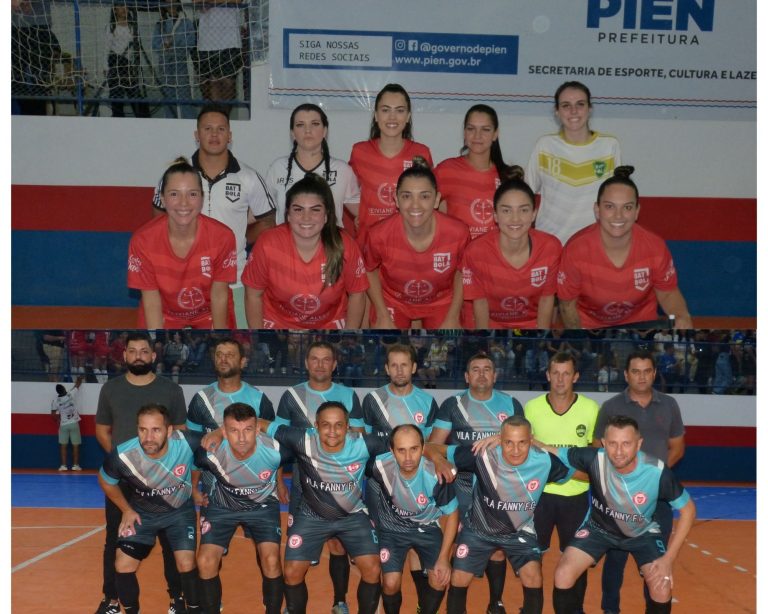 Bat Bola e Vila Fanny campeões no futsal pienense. Foto: O Regional