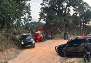 Confronto ocorrido em Agudos do Sul. Foto: Portal Metropolitano