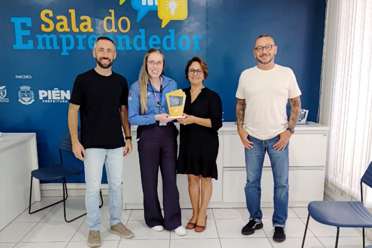 Sala do Empreendedor de Piên é mais uma vez premiada: Foto: Assessoria de Imprensa/Prefeitura de Piên
