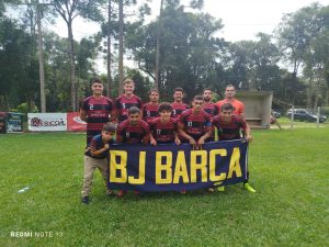 BJ Barça Itaiópolis vence e garante primeiro lugar na chave do campeonato do Ninho do Corvo foto: Divulgação