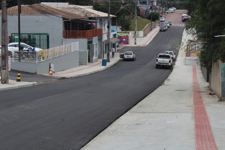 Revitalização realizada na Rua Amazonas. Foto: O Regional