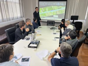 Prefeito Maicon Grosskopf cumpriu agenda em Curitiba. Foto: Assessoria de Imprensa/Prefeitura de Piên