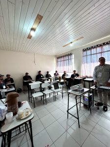 Capacitação está sendo realizada durante toda a semana. Foto: Assessoria de Imprensa/Prefeitura de Agudos do Sul