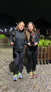 Layla e Layana se destacaram em campeonato. Foto: Divulgação