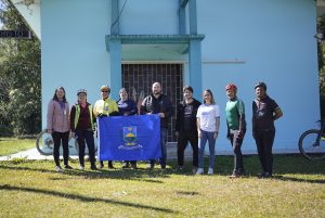 Peregrinos do Sul passaram por Campo do Tenente. Foto: Divulgação