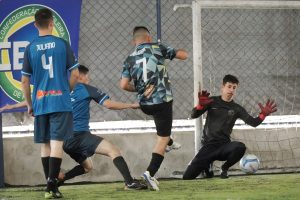 Jogos do Futebol 7 têm vários gols. Foto: Photosports