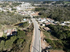 Novos trechos recebem pavimentação em Quitandinha. Foto: Assessoria de Imprensa/Prefeitura de Quitandinha