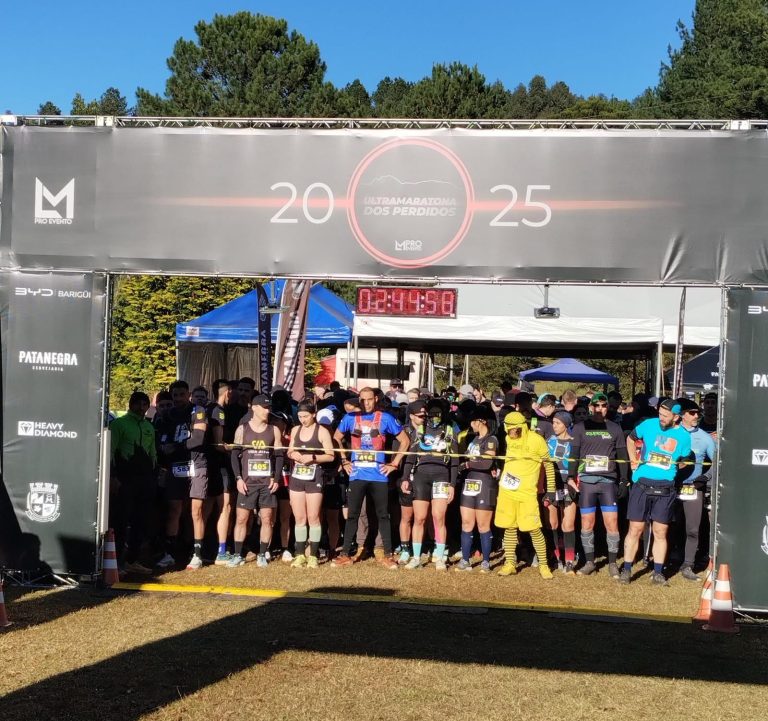 Atletas de várias regiões participaram da Ultramaratona dos Perdidos. Foto: Divulgação