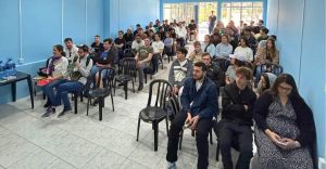 Alunos conheceram pontos principais da cidade. Foto: Assessoria de Imprensa/Prefeitura de Agudos do Sul