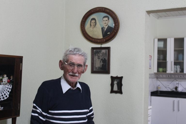Ambrósio Pazda já tem 100 anos de vida. Foto: O Regional