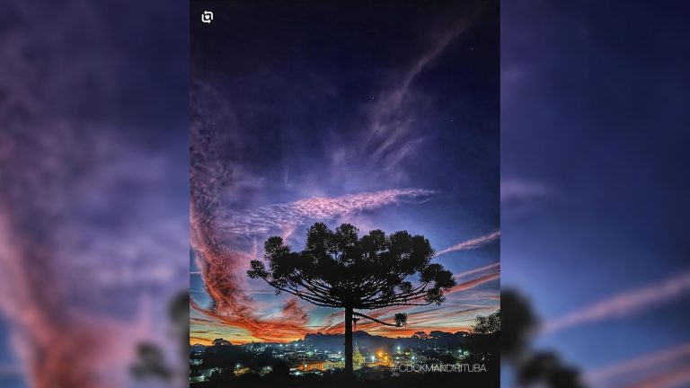 Belezas de Mandirituba podem ser compartilhadas nas redes sociais. Foto: Assessoria de Imprensa/Prefeitura de Mandirituba