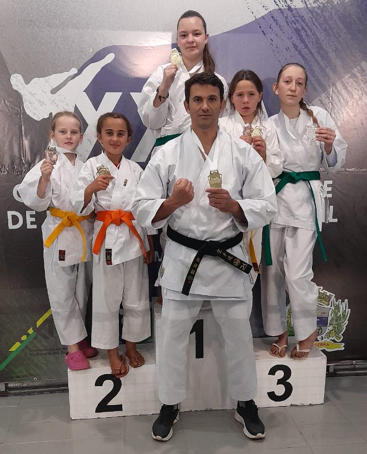 Equipe de Piên garantiu medalhas no campeonato. Foto: Divulgação