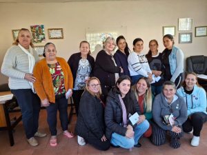 Encontros acontecem na Sala Lilás e também em comunidades de Agudos do Sul. Foto: Assessoria de Imprensa/Prefeitura de Agudos do Sul