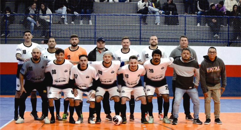 Kelvicar goleou em jogo disputado nesta semana pelo futsal pienense. Foto: Assessoria de Imprensa/Prefeitura de Piên