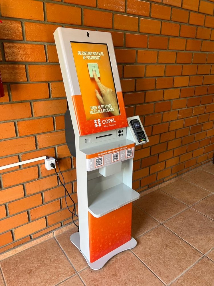 Lageado dos Vieiras conta com máquina de autoatendimento da Copel. Foto: Assessoria de Imprensa/Prefeitura de Rio Negro