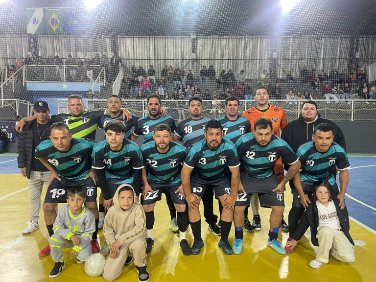 Lageado garantiu o título do municipal de futsal. Foto: Departamento de Esportes