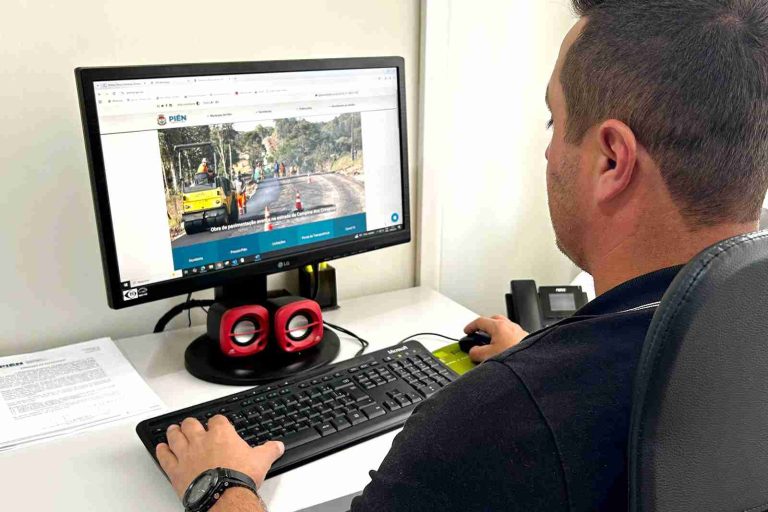 Iniciativa permite que a população tenha acesso as informações de forma acessível. Foto: Assessoria de Imprensa/Prefeitura de Piên