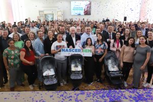 Estado fez o lançamento do programa Nascer Bem Paraná. Foto: Ari Dias/AEN