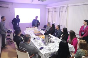 Representantes das indústrias locais participaram da reunião. Foto: Assessoria de Imprensa/Prefeitura de Piên