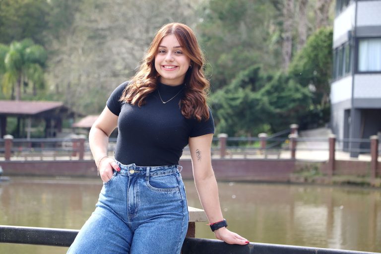 Maria Eduarda, candidata a Rainha de Piên. Foto: Assessoria de Imprensa/Prefeitura de Piên