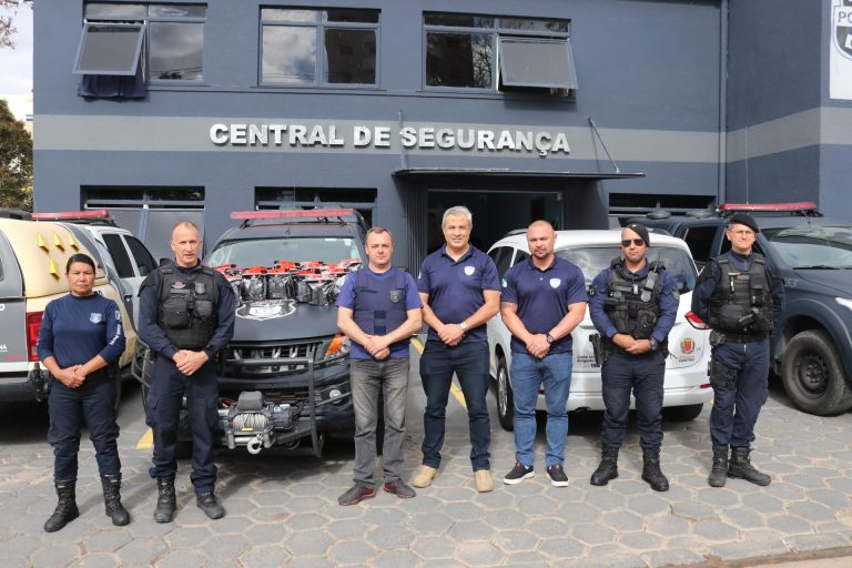 Novos equipamentos reforçam as atividades da GM. Foto: Assessoria de Imprensa/Prefeitura de Mandirituba