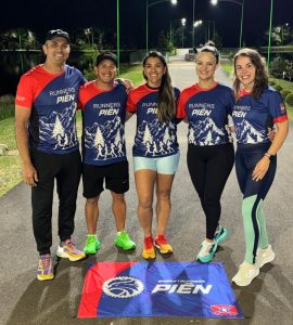 Representantes da equipe que participaram da Maratona de Floripa. Foto: Divulgação