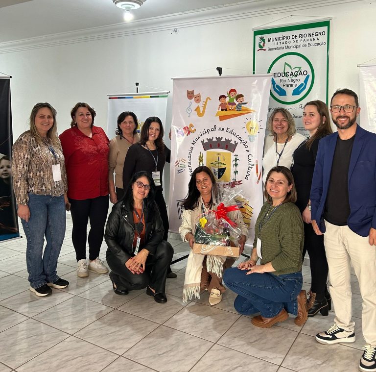 Equipe de Agudos do Sul esteve presente no seminário. Foto: Assessoria de Imprensa/Prefeitura de Agudos do Sul