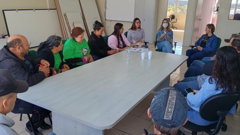 Agricultores locais participaram do encontro. Foto: Assessoria de Imprensa/Prefeitura de Mandirituba