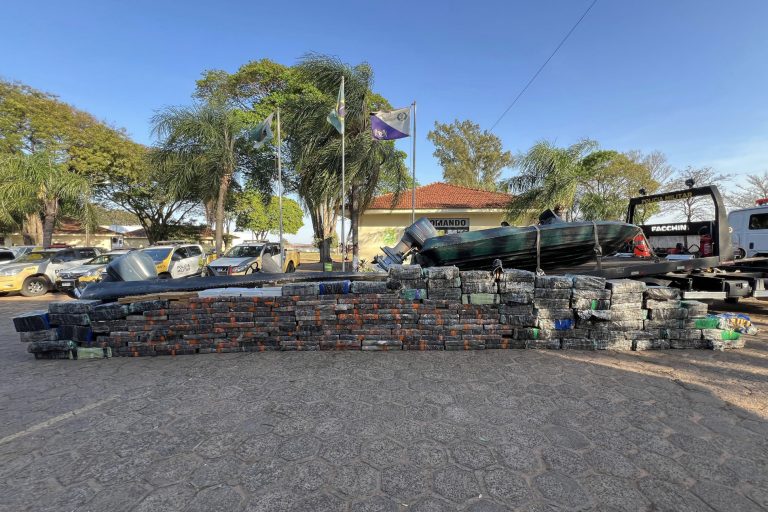 Paraná é o estado que mais apreendeu maconha no Brasil neste ano. Foto: PMPR