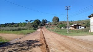 Intervenções foram realizadas nas vias rurais e urbanas. Foto: Assessoria de Imprensa/Prefeitura de Quitandinha