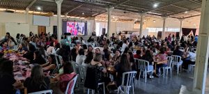 Professores participaram da cerimônia de premiação. Foto: Assessoria de Imprensa/Prefeitura de Tijucas do Sul