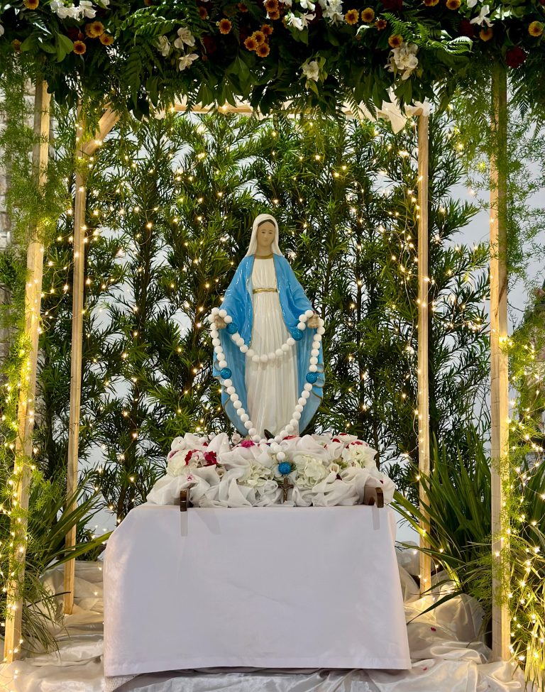 Imagem peregrina de Nossa Senhora das Graças vai percorrer as comunidades de Piên. Foto: Colaboração/Ana Carolina Pires Rockenback