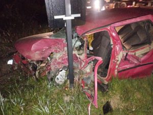 Acidente causa óbito na rodovia nas proximidades de Trigolândia. Foto: Colaboração/Bombeiros