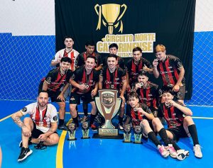 MG Sports garantiu título no futsal. Foto: Divulgação