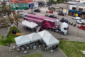 Moradoras da região serão atendidas pela Carreta da Saúde. Foto: Geraldo Bubniak/AEN