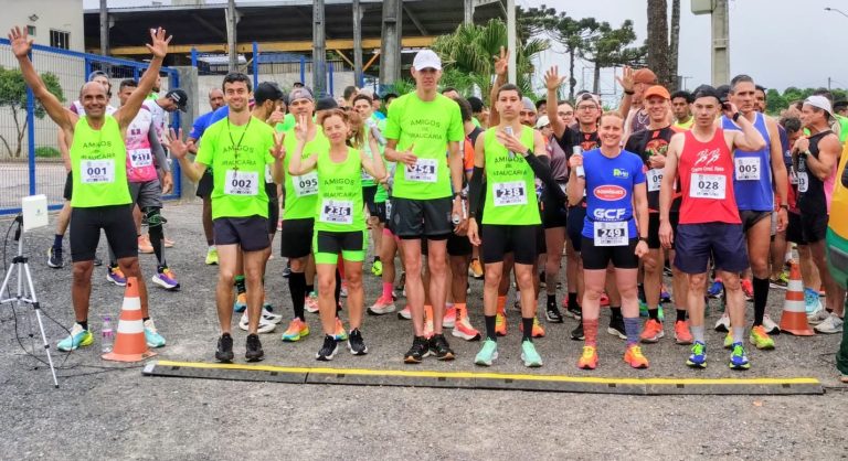 Corrida reuniu grande quantidade de atletas. Foto: Assessoria de Imprensa/Prefeitura de Tijucas do Sul