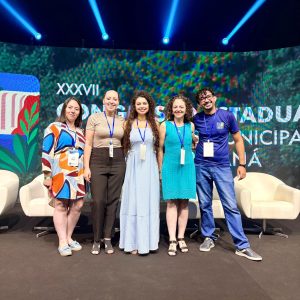 Profissionais da saúde de Agudos do Sul participaram do congresso. Foto: Assessoria de Imprensa/Prefeitura de Agudos do Sul