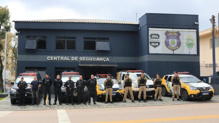 Guarda Municipal e Polícia Militar iniciam Operação Natal Seguro. Foto: Assessoria de Imprensa/Prefeitura de Mandirituba