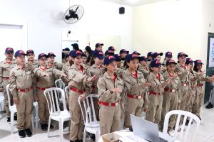 Alunos participaram da cerimônia da formatura no Cras. Foto: Assessoria de Imprensa/Prefeitura de Piên