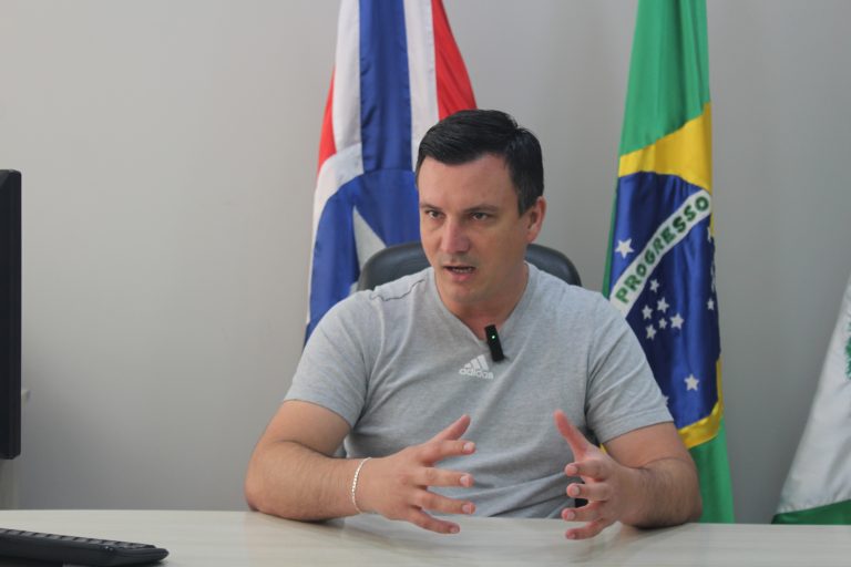 Prefeito Maicon Grosskopf detalhos os projetos previstos para 2026. Foto: Arquivo/O Regional