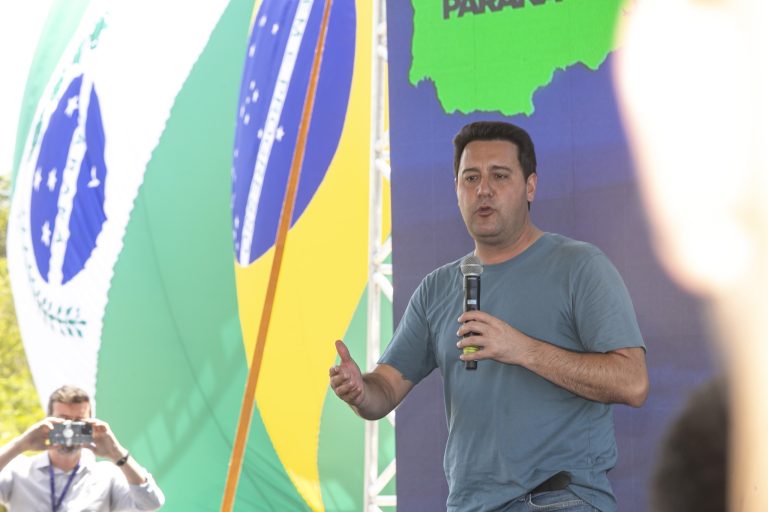 Ratinho Júnior é o governador mais bem avaliado do Brasil. Foto: AEN