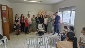 Kits foram entregues para mães contempladas pelo programa. Foto: Assessoria de Imprensa/Prefeitura de Campo do Tenente